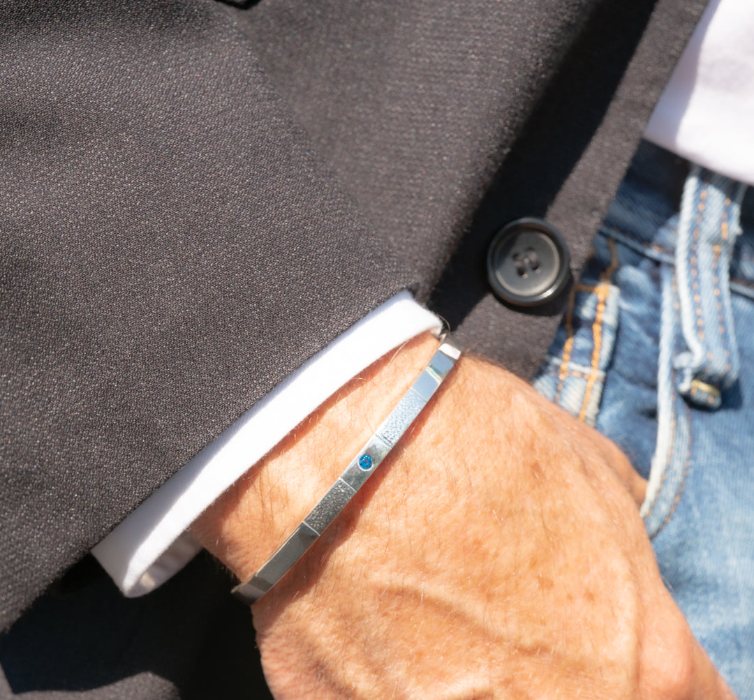 Bracelet "Azur chic sauvage"