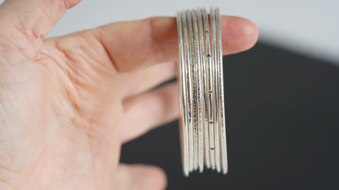 Bracelets Joncs "Jamais deux sans trois... ou six... ou 9..."