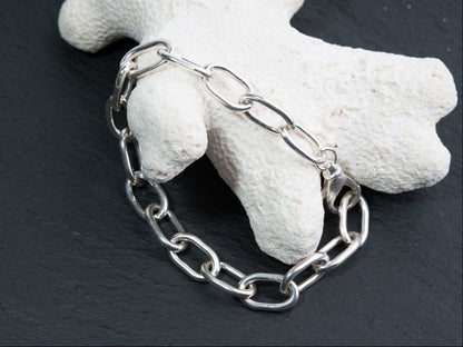Bracelet à mailles "Pas pour les sages"
