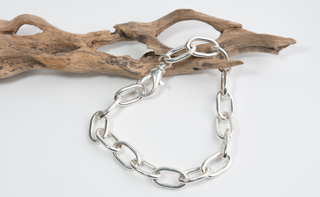 Bracelet à mailles "Pas pour les sages"